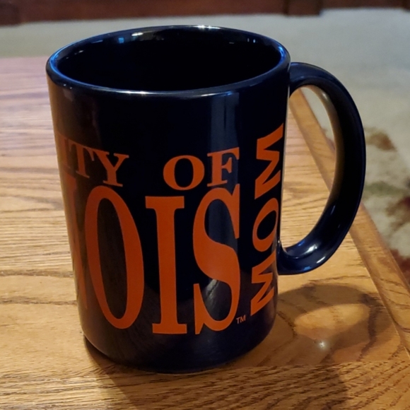 University of Illinois Fighting Illini Mom Ceramic 12 Ounce Coffee Cup Mug - Picture 4 of 9